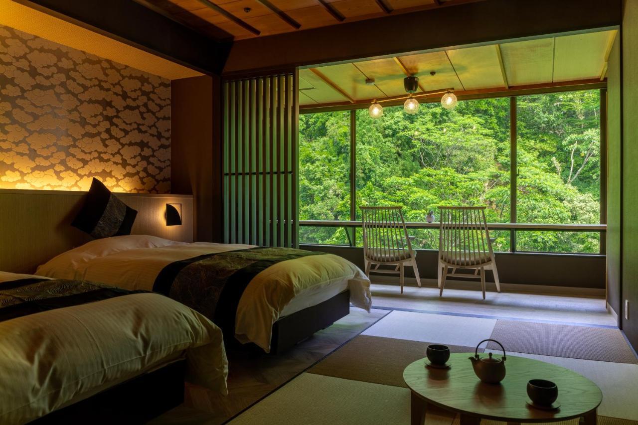 Yamanakaonsen Ohanami Kyubei Кага Екстериор снимка