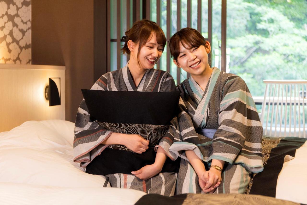 Yamanakaonsen Ohanami Kyubei Кага Екстериор снимка